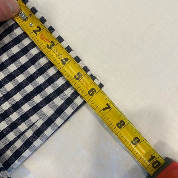 J. Crew Women's Martie Side Zip Checkered Pants - 4T - Picture 10 of 11